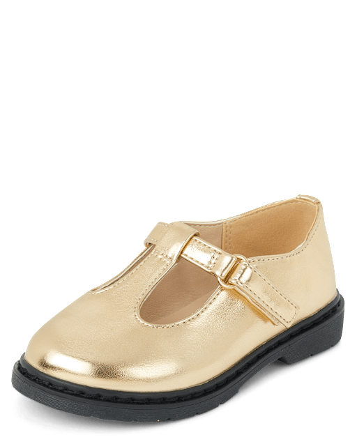 Toddler Girls T-Strap Mary Jane Shoes