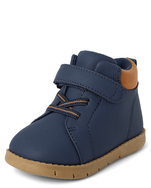 Baby And Toddler Boys First Steps Lace Up Boots