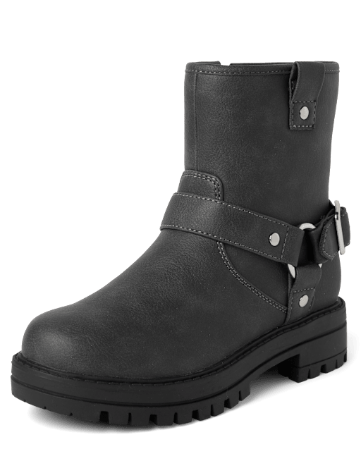 Girls Moto Boots