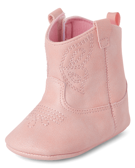 Baby Girls Butterfly Cowgirl Boots
