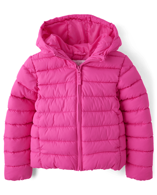 Girls Hooded Puffer Jacket