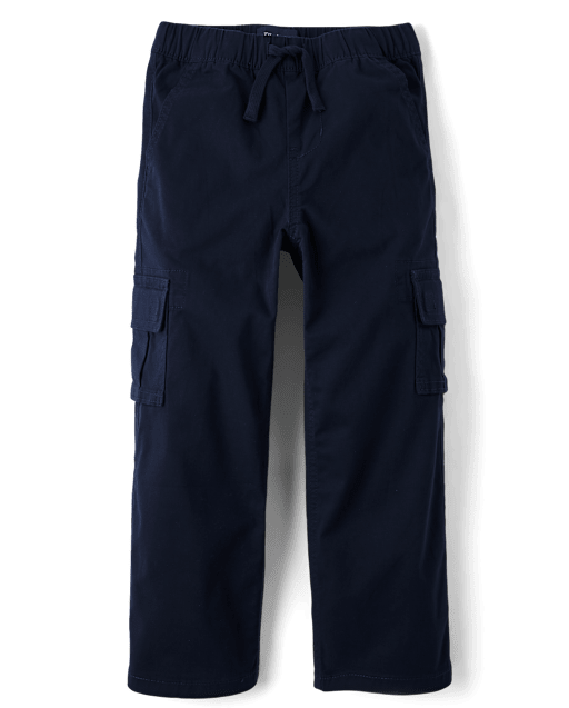 Kids Wide Leg Pull On Cargo Pants