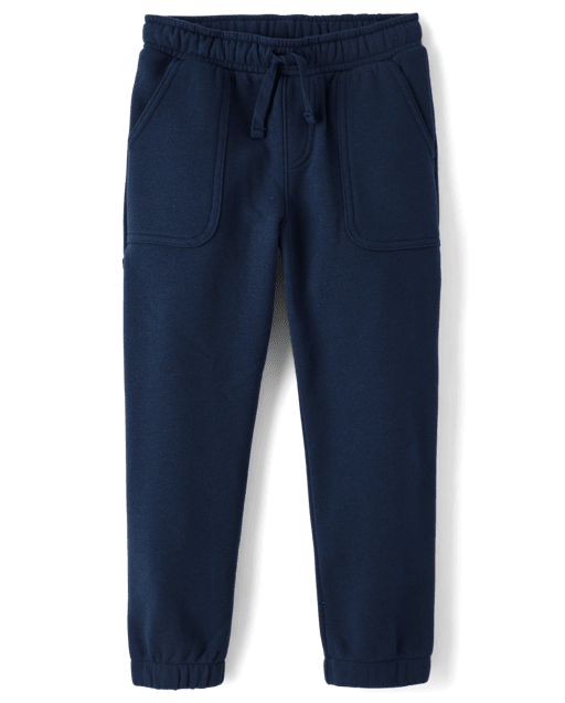 Boys Premium Fleece Loose Carpenter Jogger Pants