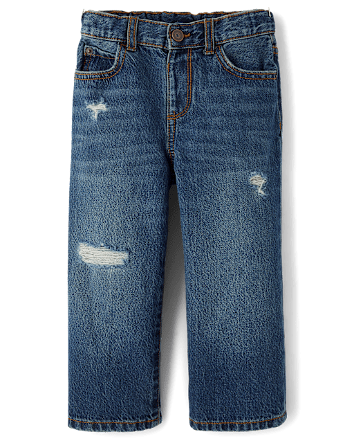 Baby And Toddler Ripped Baggy Jeans