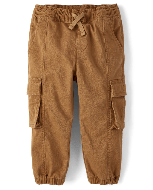 Baby And Toddler Stretch Pull On Cargo Jogger Pants
