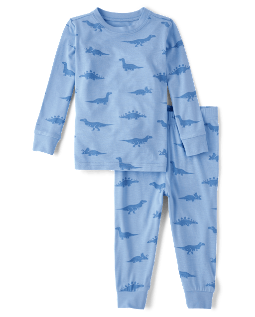 Baby And Toddler Boys Dino Pajamas