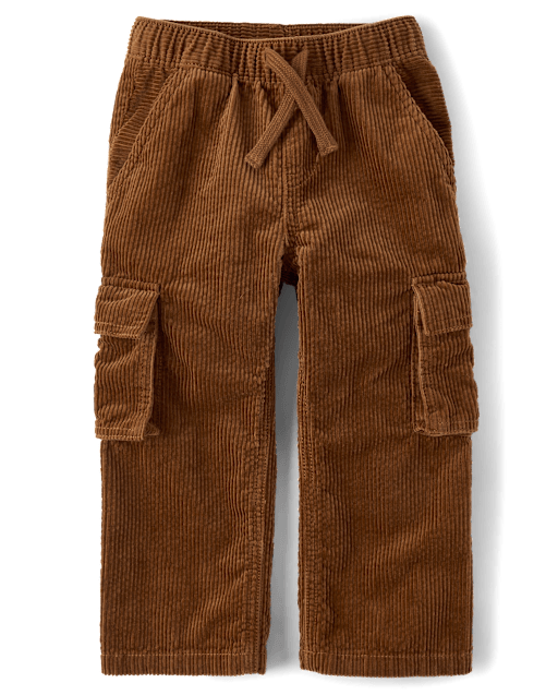 Baby And Toddler Corduroy Wide Leg Cargo Pants