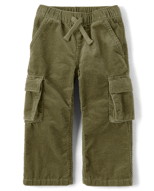 Baby And Toddler Corduroy Wide Leg Cargo Pants