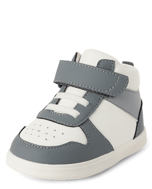 Baby And Toddler Boys First Steps Colorblock High Top Sneakers