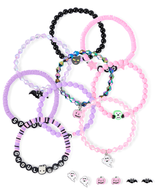 Girls Halloween 12-Piece Jewelry Set