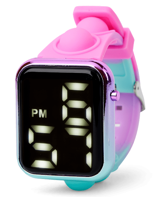 Girls Ombre Fidget Digital Watch