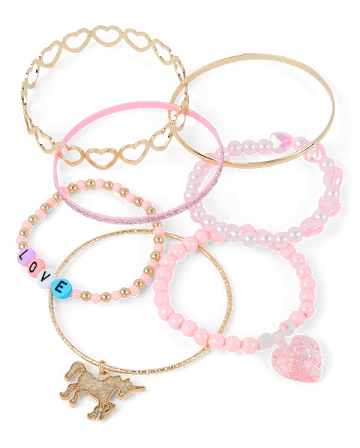 Girls Unicorn Bracelet 7-Pack