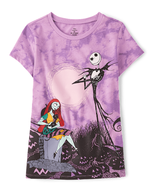 Girls Nightmare Before Christmas Graphic Tee