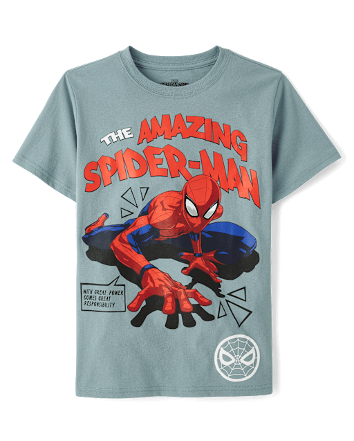 Boys The Amazing Spiderman Graphic Tee