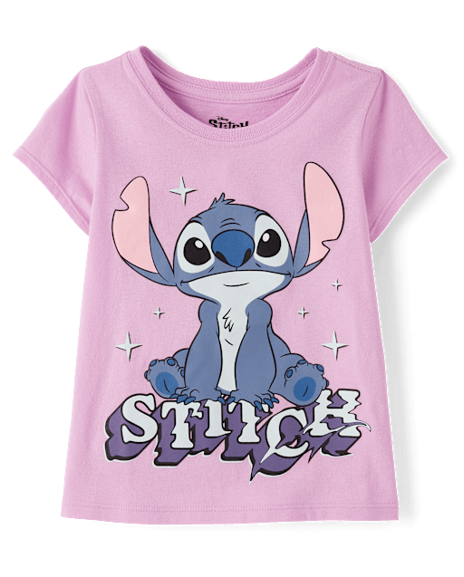 Toddler Girls Stitch Twinkle Graphic Tee