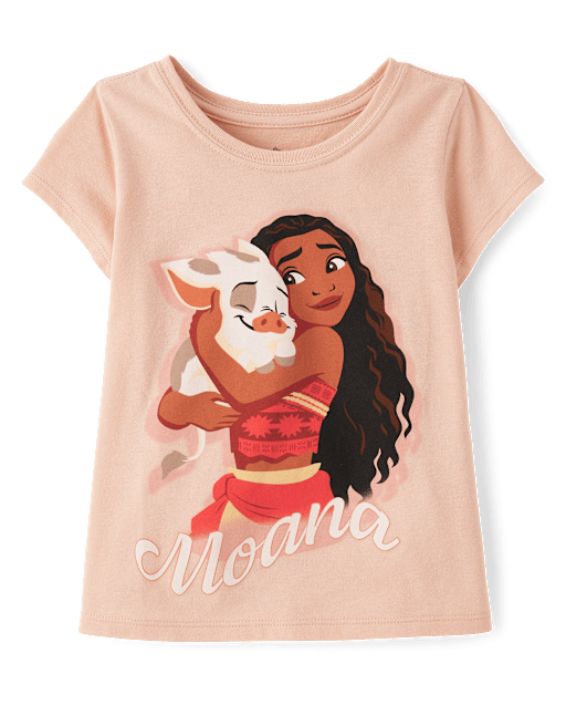 Toddler Girls Moana Hug Graphic Tee