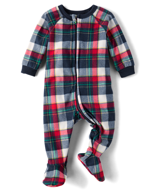 Baby And Toddler Cousin Crew Microfleece Footed One Piece Pajamas