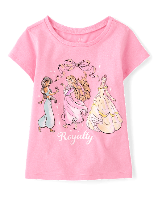 Toddler Girls Princess Royalty Graphic Tee