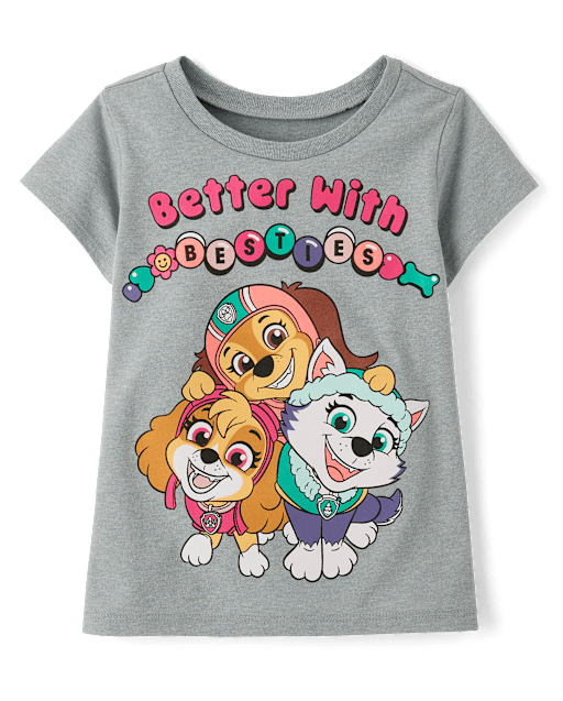 Toddler Girls Paw Patrol Friends Graphic Tee