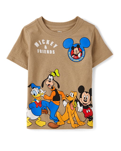 Toddler Boys Mickey And Friends Graphic Tee