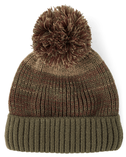 Boys Ombre Pom Pom Beanie