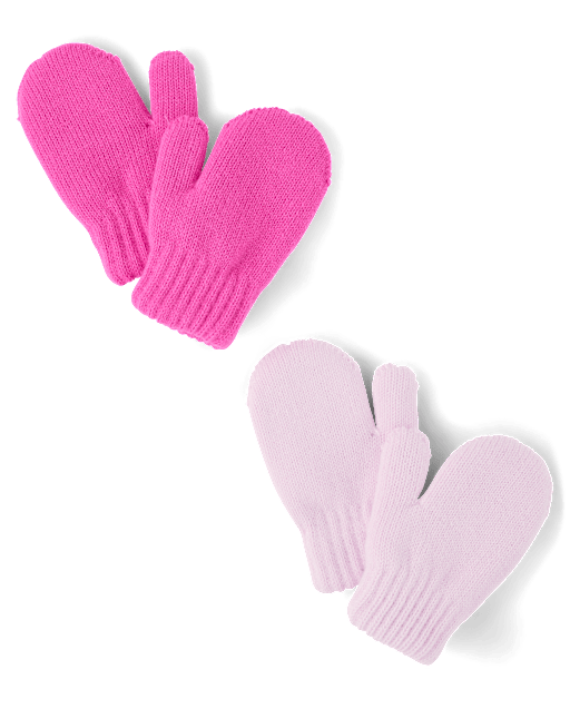 Toddler Mittens 2-Pack