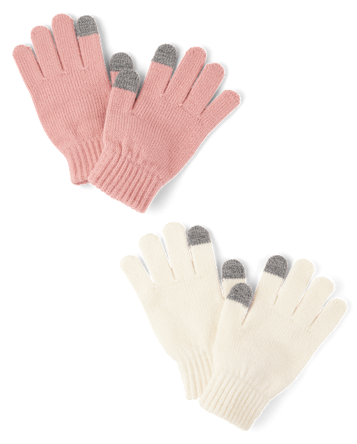 Lot de 2 gants pour textos pour enfants