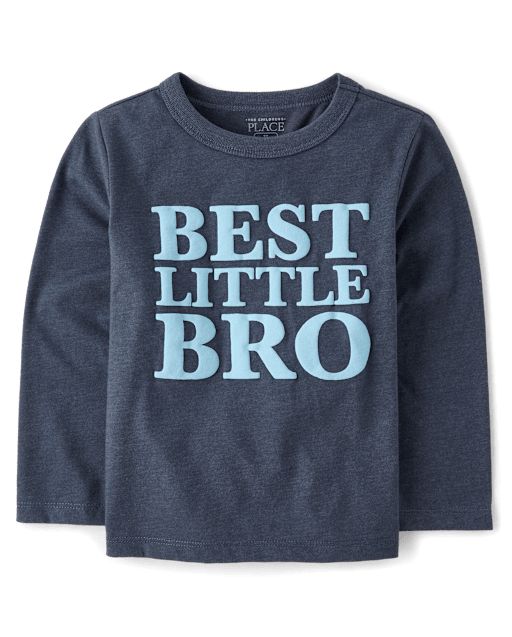 Baby And Toddler Boys Best Little Bro Graphic Tee
