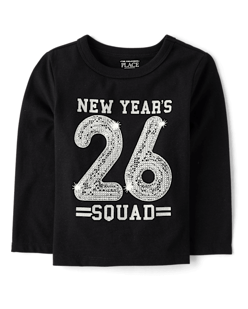 Baby And Toddler New Years Squad 26 Graphic Tee