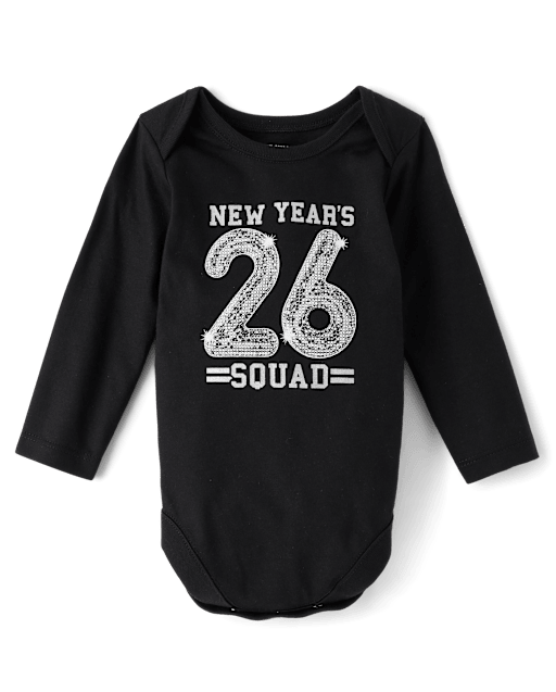 Baby New Years Squad 26 Graphic Bodysuit