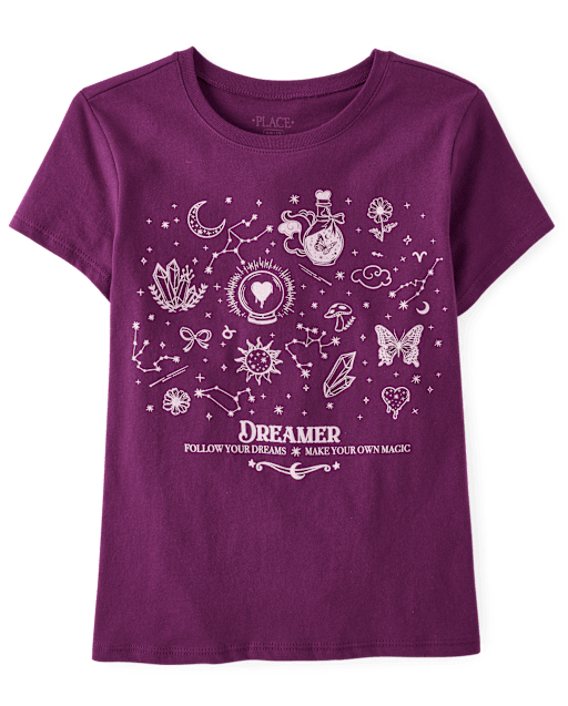 Girls Star Gazer Graphic Tee
