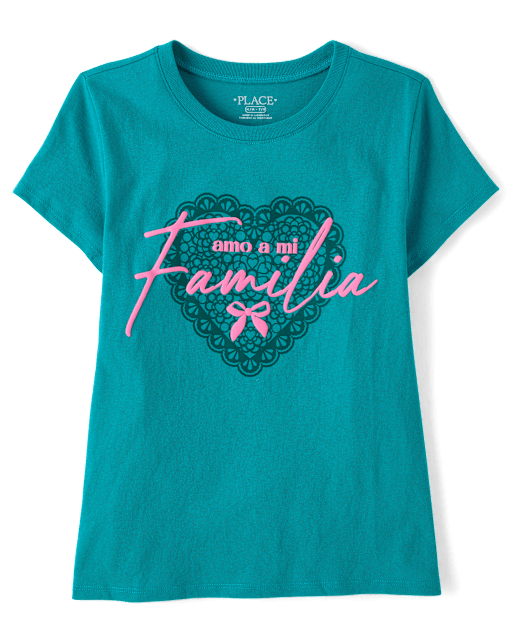 Girls Familia Graphic Tee