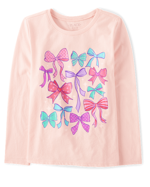 Girls Bows Graphic Tee