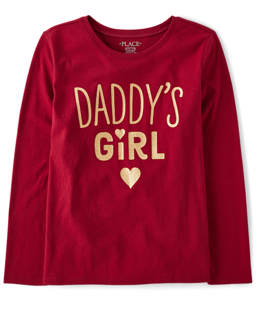 Girls Daddy's Girl Graphic Tee
