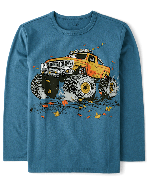 Boys Monster Truck Graphic Tee