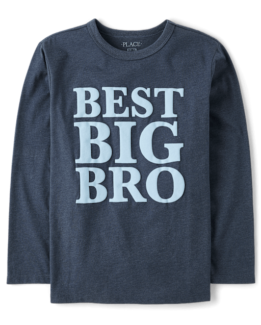 Boys Best Big Bro Graphic Tee