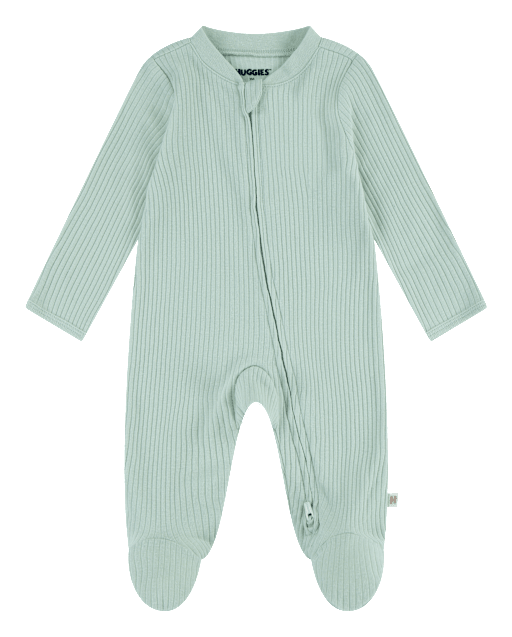 Baby Boys Huggies Ribbed Footed Coverall