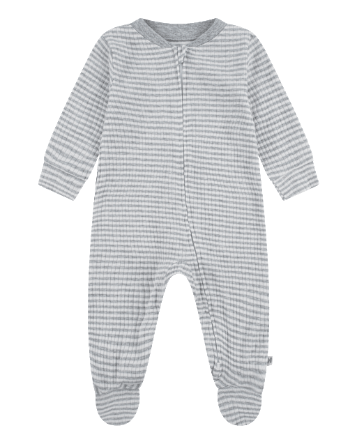 Baby Huggies Ribbed Footed Coverall