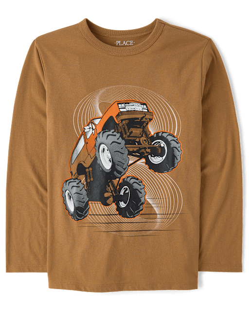 Boys Monster Truck Graphic Tee