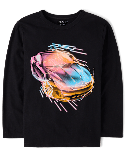Boys Racecar Graphic Tee