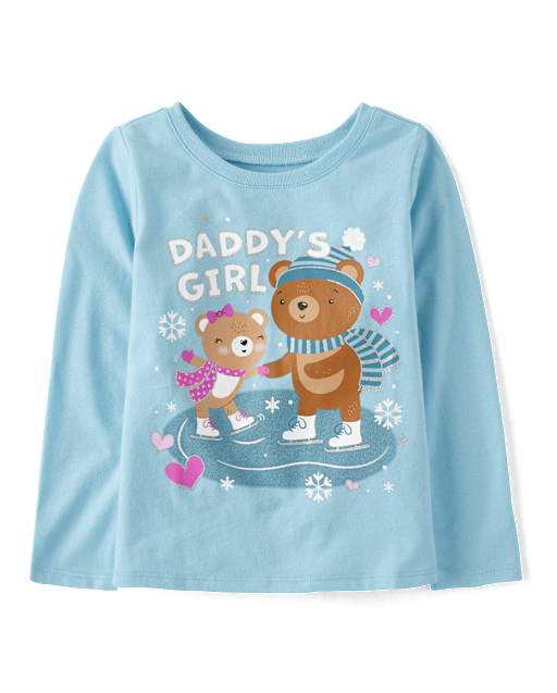 Baby And Toddler Girls Daddy's Girl Graphic Tee