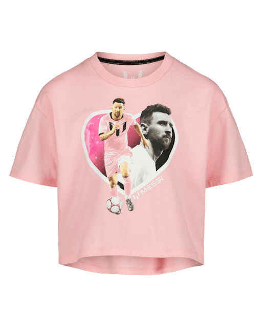 Girls Messi™ Heart Graphic Tee