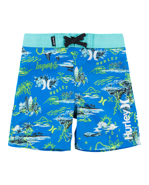 Toddler Boys Hurley Print Boardshorts