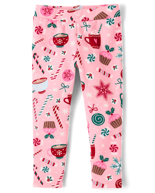 Baby And Toddler Girls Holiday Winter Warm Leggings