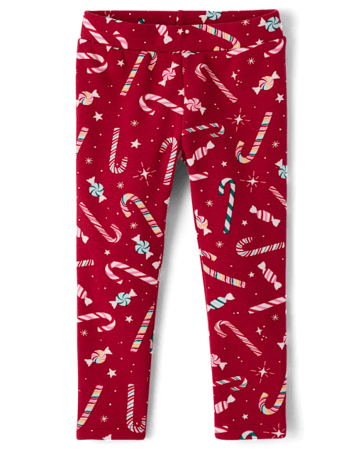 Baby And Toddler Girls Holiday Winter Warm Leggings