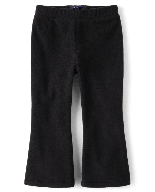 Toddler Girls Microfleece Flare Sweatpants