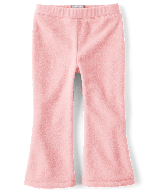 Toddler Girls Microfleece Flare Sweatpants