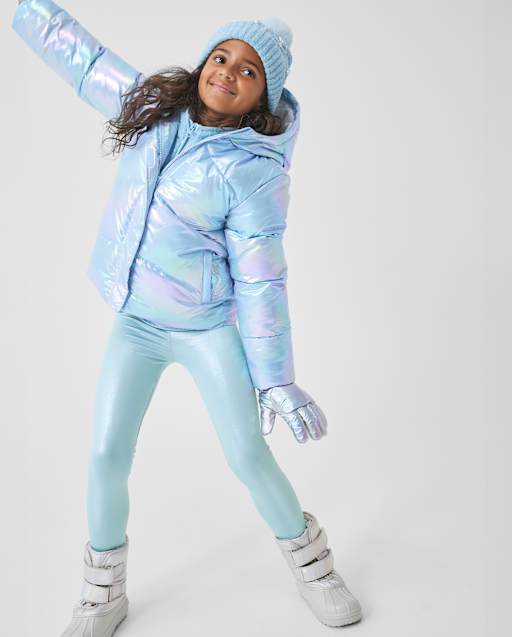 Girls High Shine Leggings