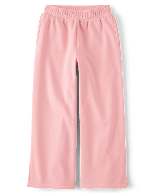 Girls Winter Warm Wide Leg Lounge Pants