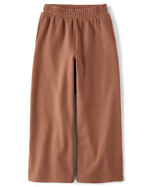 Girls Winter Warm Wide Leg Lounge Pants